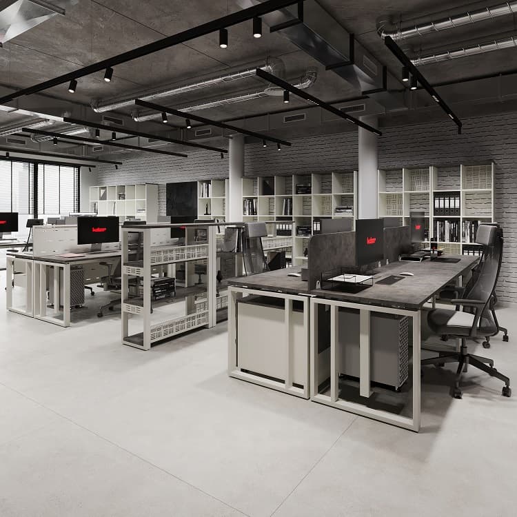 Шкаф распашной Kobor HR/5-90/40/M graphite/chicago