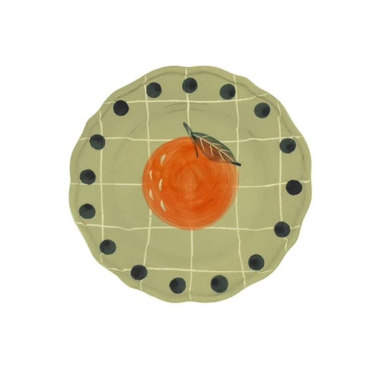 Тарелка Ø 22,5 см Bitossi Quadri QRI00202 Verde