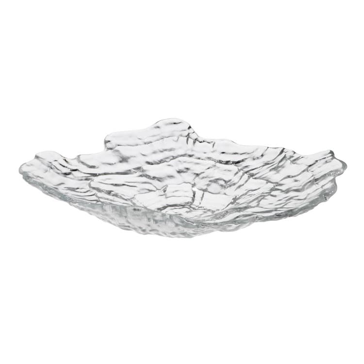 Салатник ARDACAM Mushroom ARD 5616.1 22,5x17 см h 4,5 см (стекло, прозрачный)