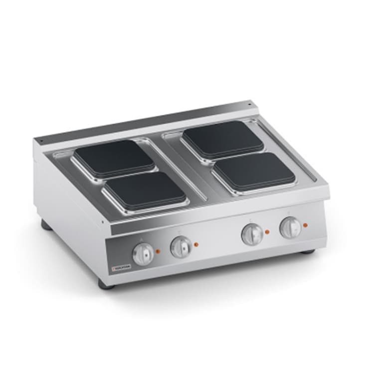Плита VEROTERM VT7CUE10TTQ 4 конфорочная 700 серии настольная