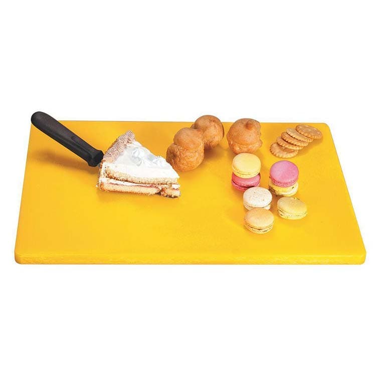 Доска разделочная 500х350х12 мм желтая пластик P.L. Proff Cuisine, арт. 81272011
