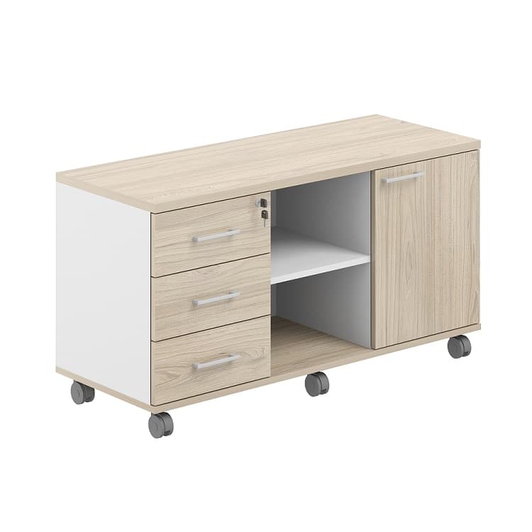 Тумба сервисная мобильная с замком Norden Allegro AG.291.WH.AR.AR