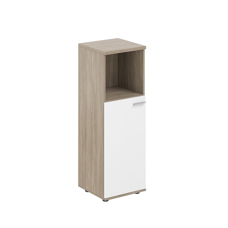 Шкаф средний с нишей левый Norden Сигма SG.864.OD.WH.L