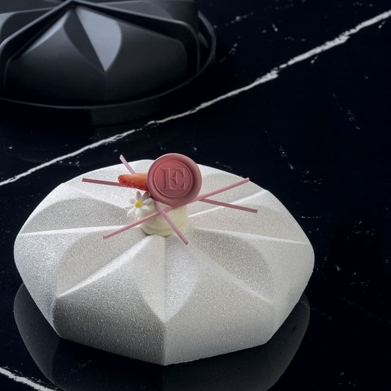 Форма для мороженого/суфле 3D Pavoni "Солнечный" d180мм h50мм (объем 0,966л), силикон KE064S
