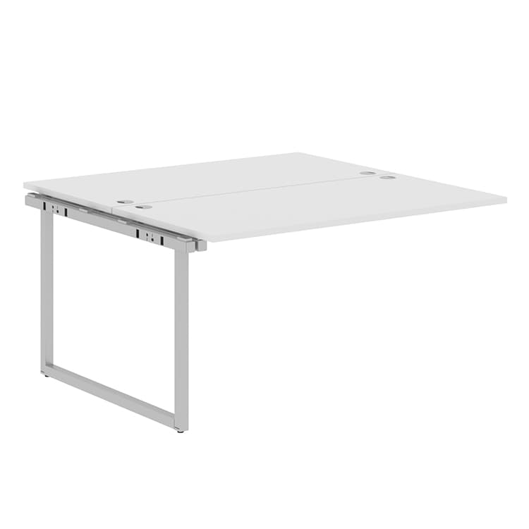 Стол промежуточный Skyland XIQWST 1414 белый/алюминий 1400х1406х750