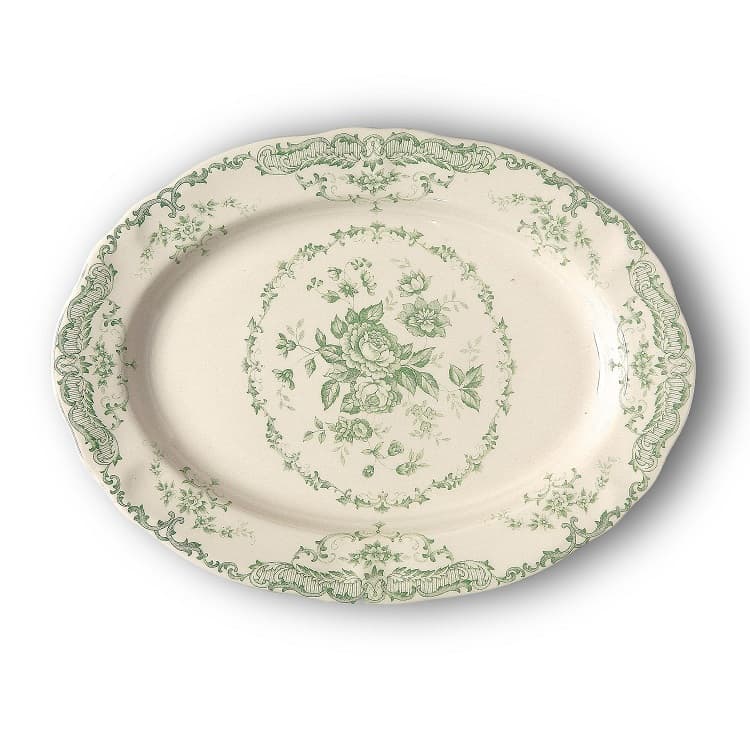 Блюдо овальное 30,5x22 см Bitossi Rose Sage BID00532