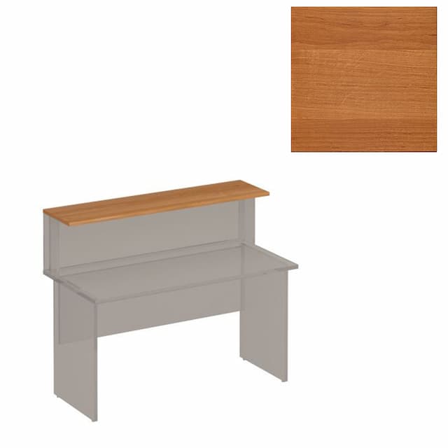 Полка настольная Юнитекс Формула (140x35x2.2) ФР 408 ОЕ ольха европейская