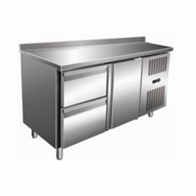 Стол с охлаждаемым шкафом Cooleq GN2220TN бортик 2 ящика+1 дверь