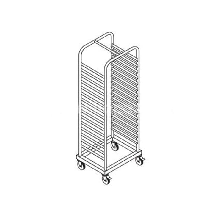 Тележка для камер шоковой заморозки LAINOX CT2764