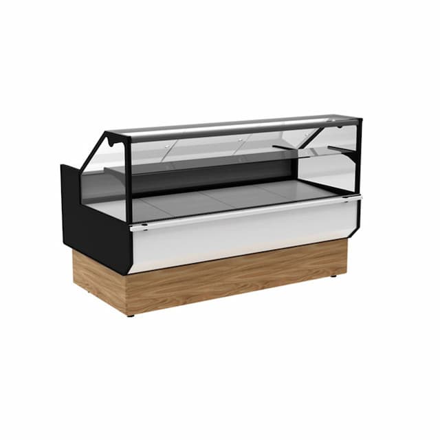 Холодильная витрина Полюс PALM 2 GC95 SM 1,8-1 KombiLux / INOX (ВХС-1,8 Carboma GC95)