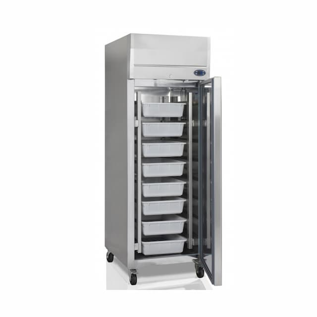Шкаф холодильный с глухой дверью TEFCOLD RKS600FISH для рыбы нержавеющий