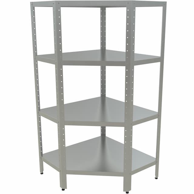 Стеллаж кухонный угловой КОБОР СКУ-5/5-100/100