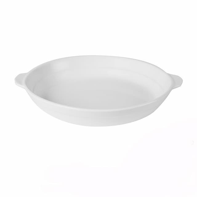 Блюдо для запекания (Баранчик) CAMEO IMPERIAL WHITE 780МЛ D21СМ(23,5СМ) H4СМ 210-408