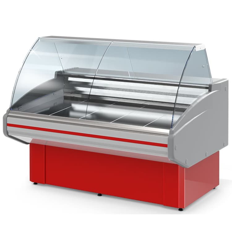 Витрина среднетемпературная Гольфстрим Двина CS 180 ВС красн.