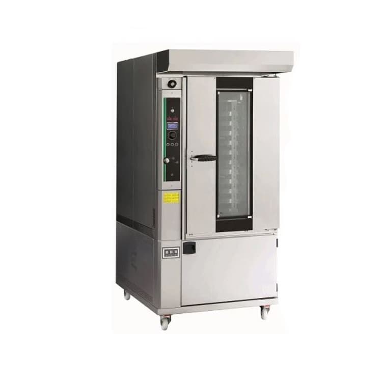 Печь миниротационная электрическая с подом на расстойке APACH BAKERY LINE C46EP APTA+E218PA/C