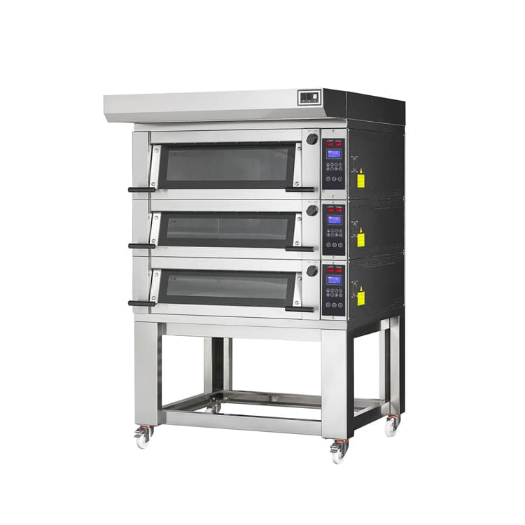 Печь подовая с подставкой без направляющих APACH BAKERY LINE E2K4L DPBI-T