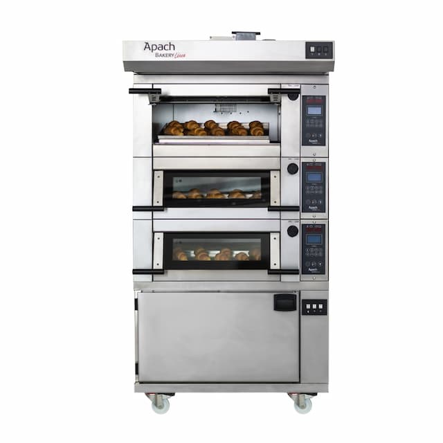 Печь подовая с расстойкой APACH BAKERY LINE E2K6PHSE DP